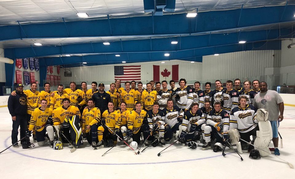 alumni game team photo